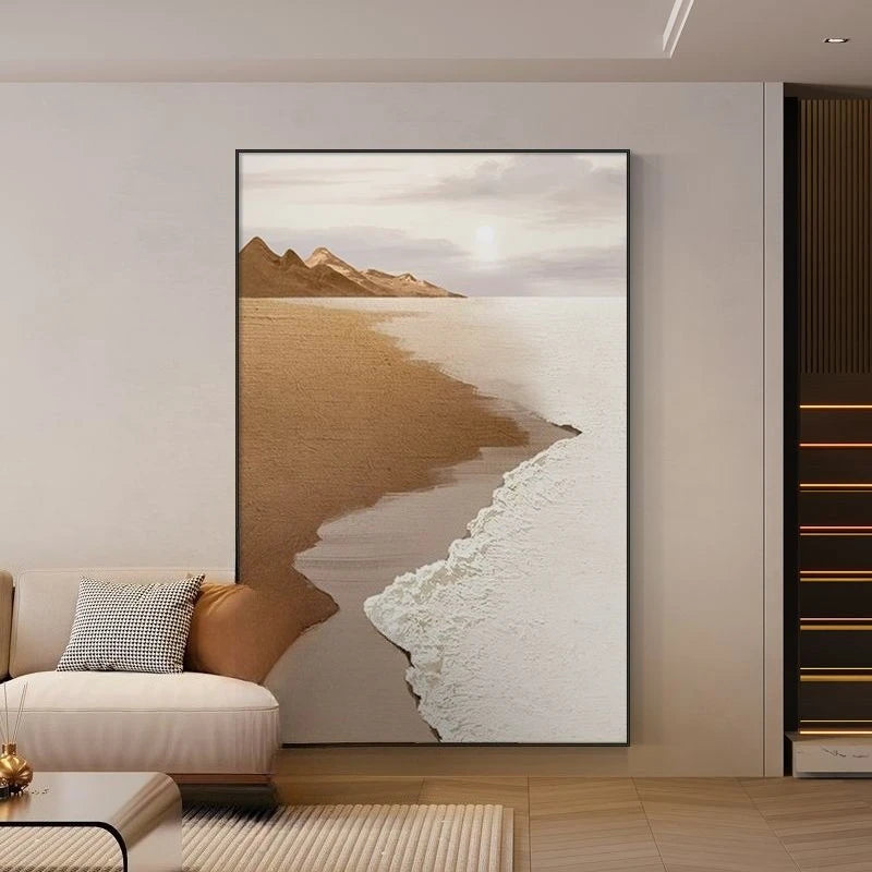 Living Room Framed Wall Painting Abstract Art Wall Paintings Interior Sofas Decorative Ornaments Modern Room Decor Painting